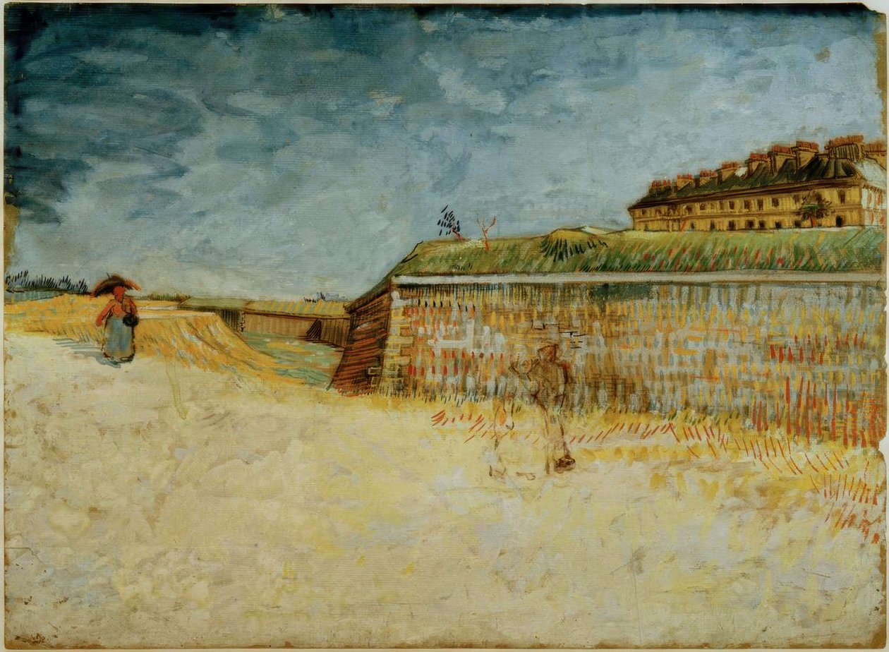 Paris vallar av Vincent van Gogh