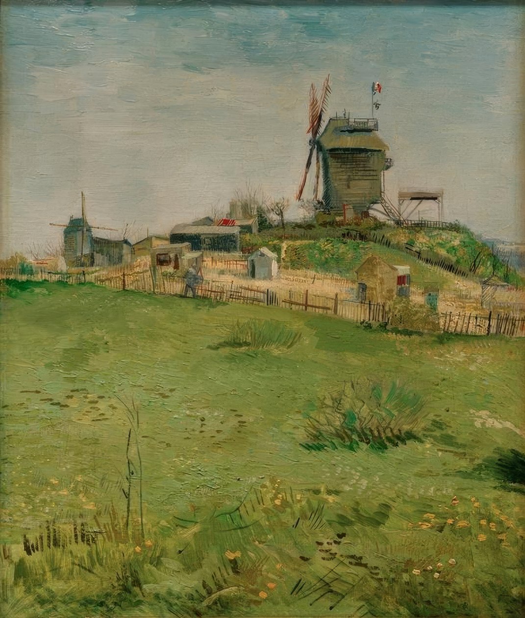 Le Blutefin-kvarnen av Vincent van Gogh
