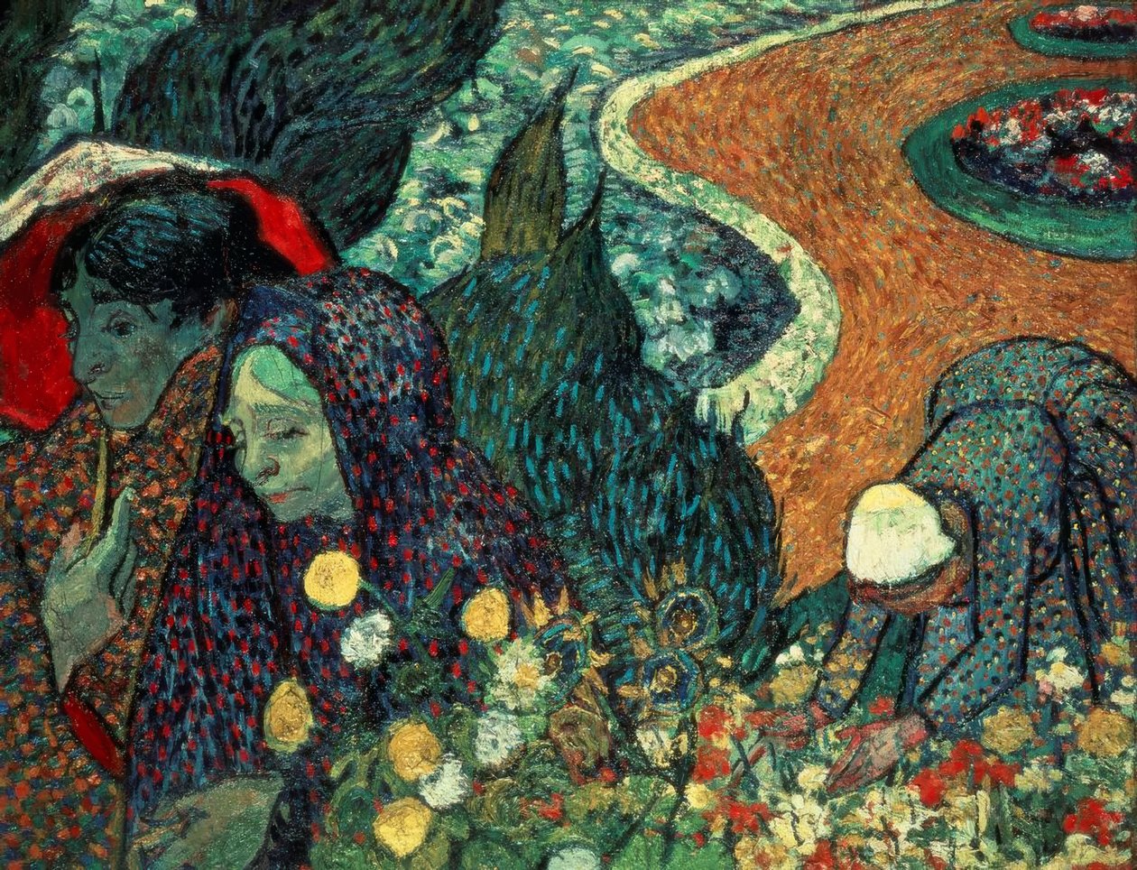 Minne av trädgården i Etten av Vincent van Gogh