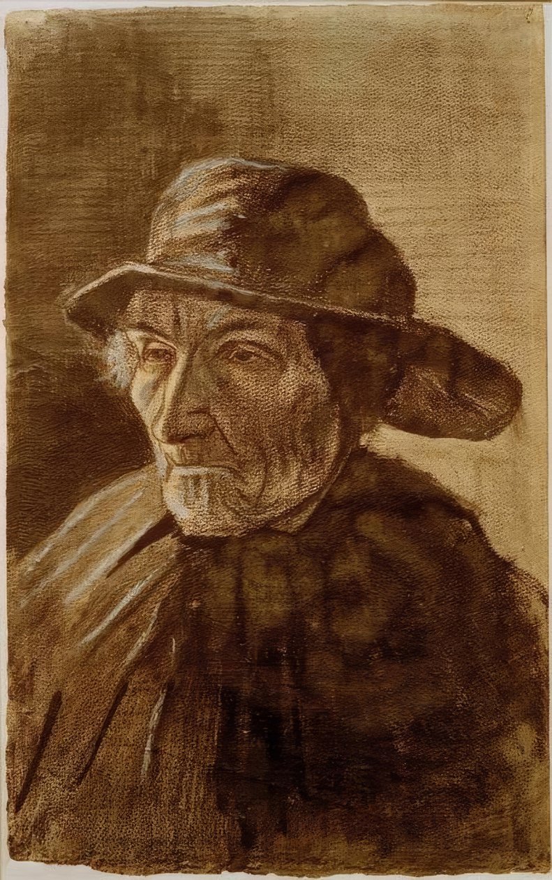 Fischer med sydväst av Vincent van Gogh