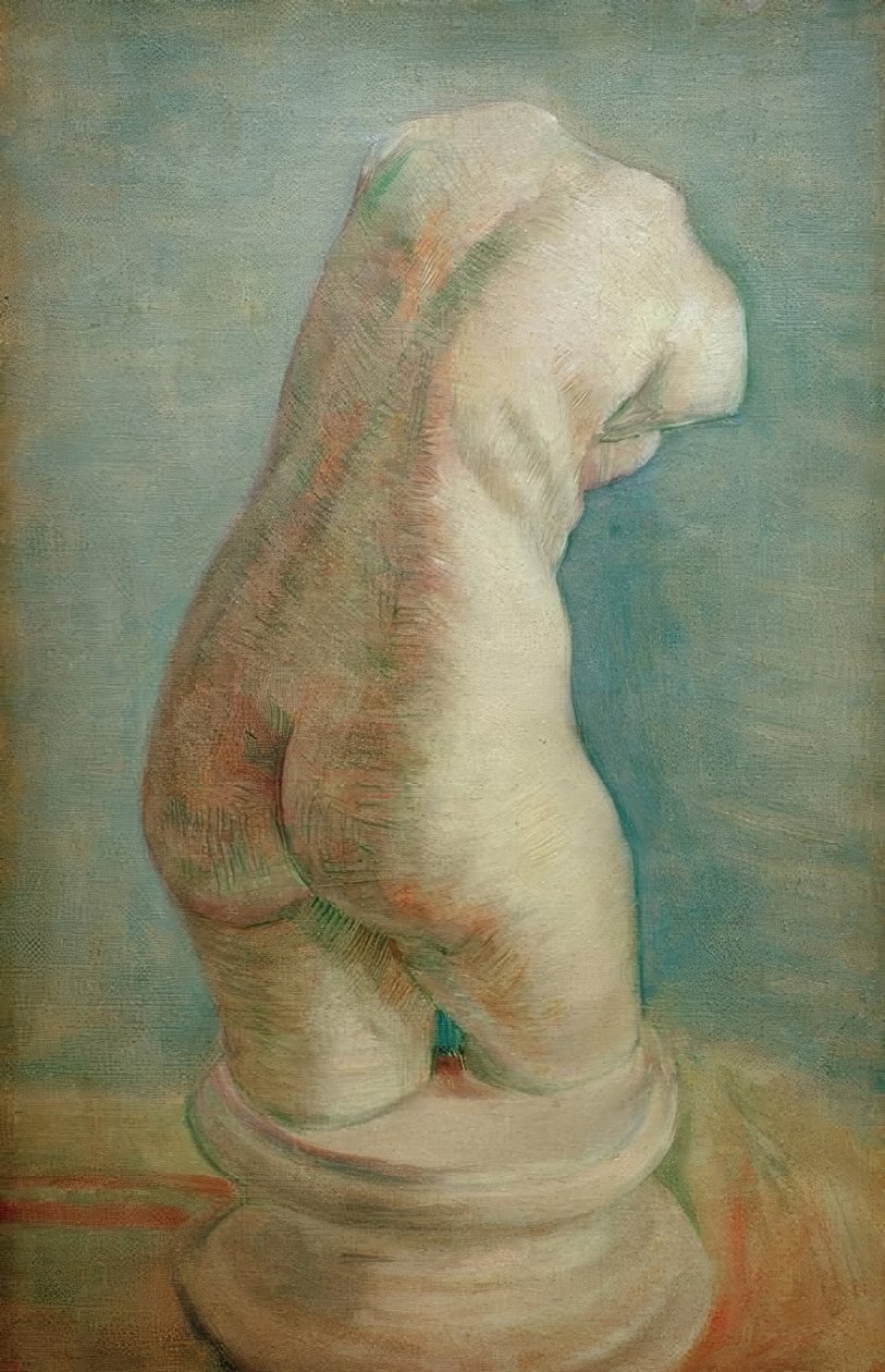 Gipsbål (hona) bakifrån av Vincent van Gogh