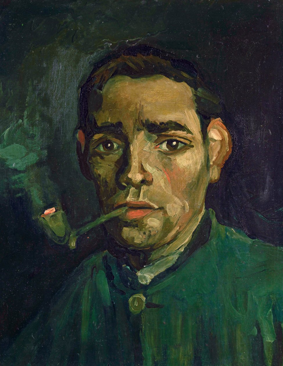 Huvud av en man, 1884-5 av Vincent van Gogh