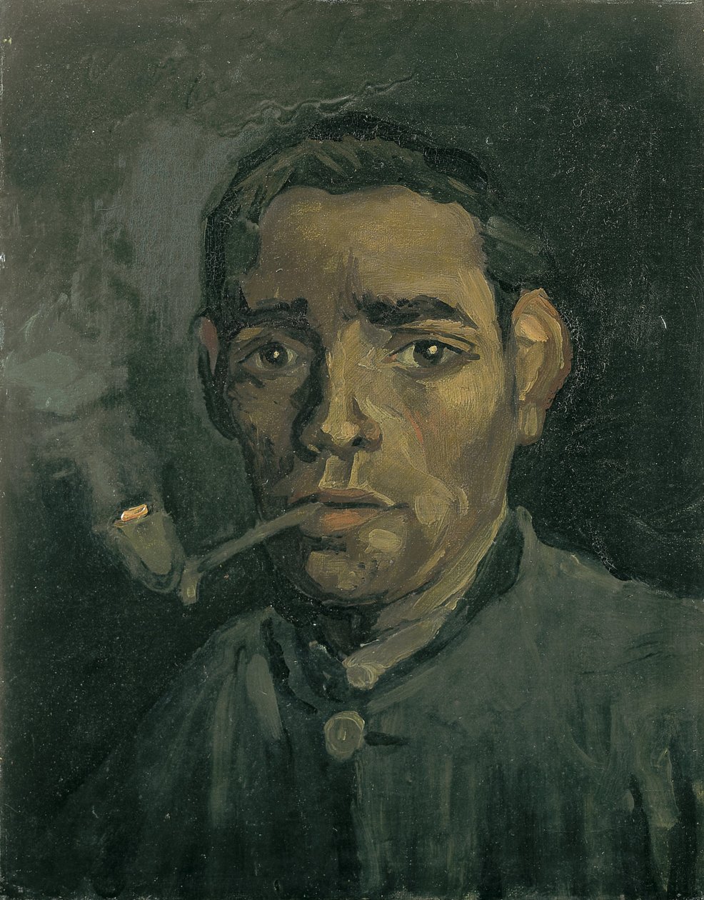 Chef för en man, 1884-1885 av Vincent van Gogh