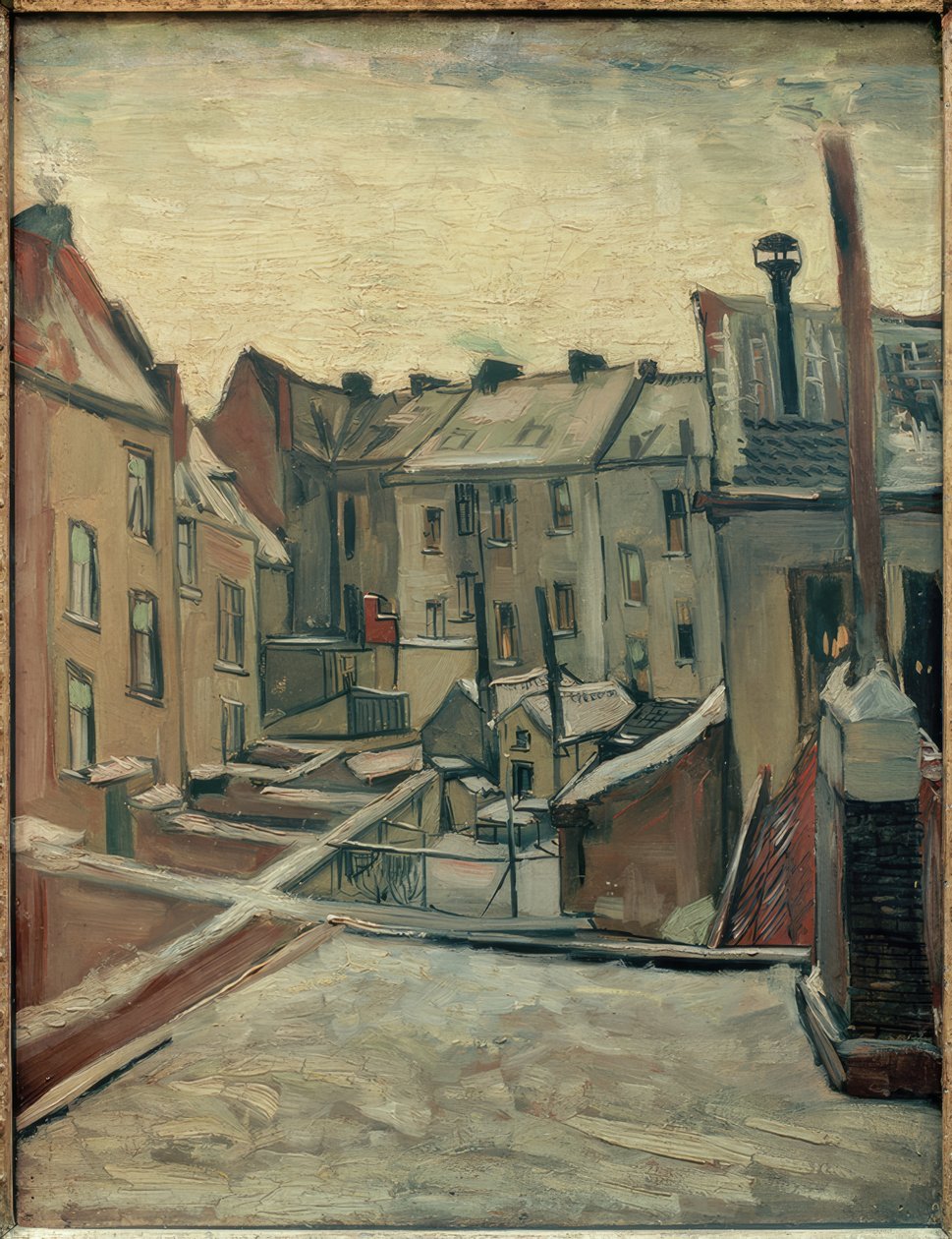 Bakgårdar i Antwerpen av Vincent van Gogh