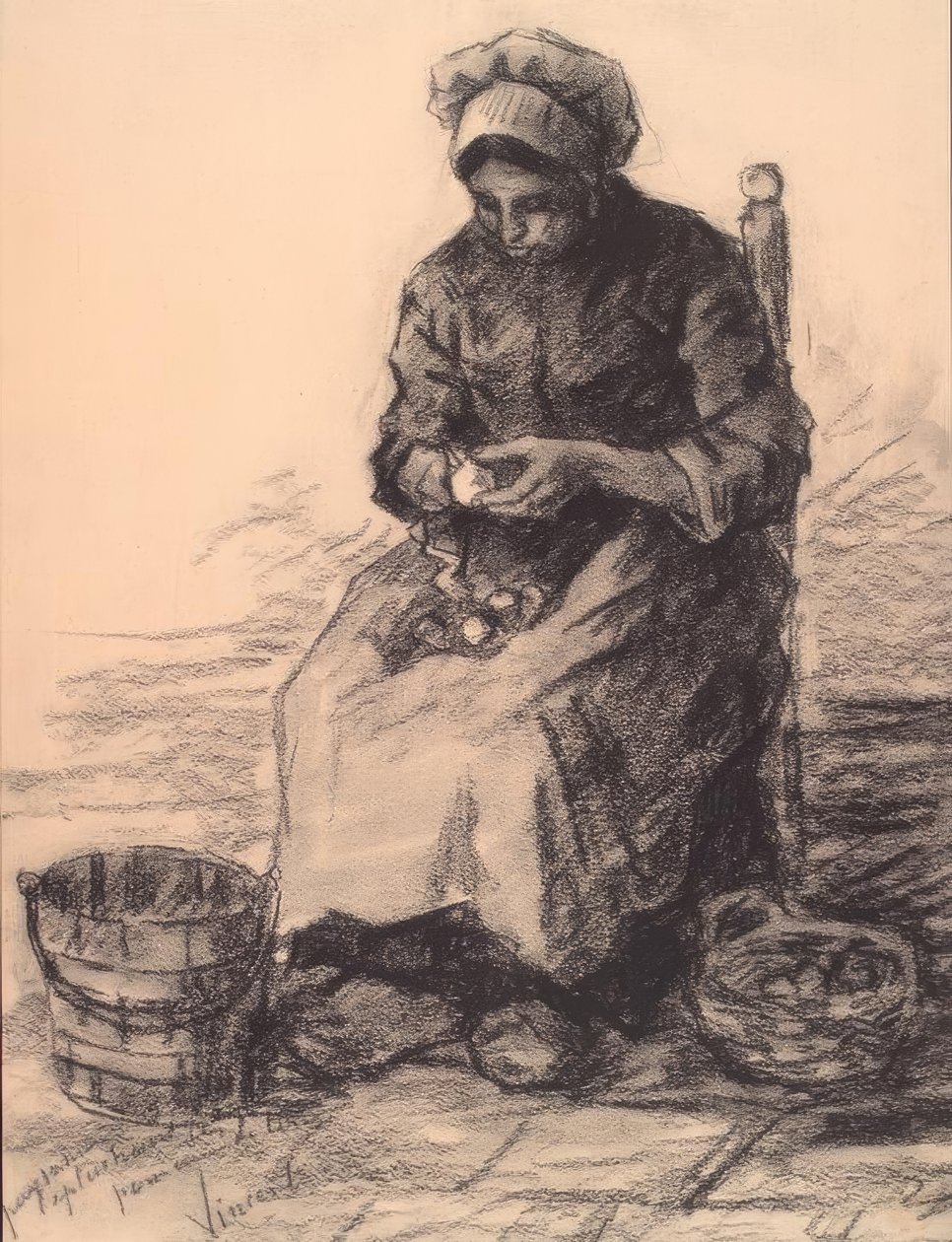 Potatisskalare av Vincent van Gogh