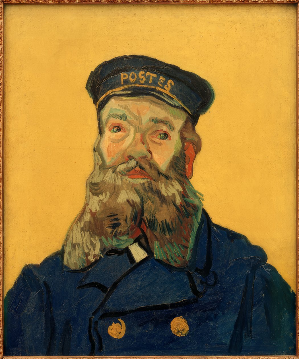 Brevbäraren Joseph Roulin av Vincent van Gogh