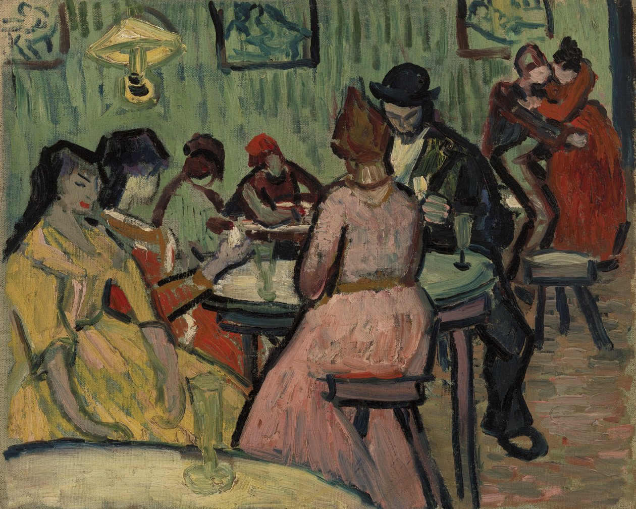 Lupanar: Bordell Scene (olja på duk) av Vincent van Gogh