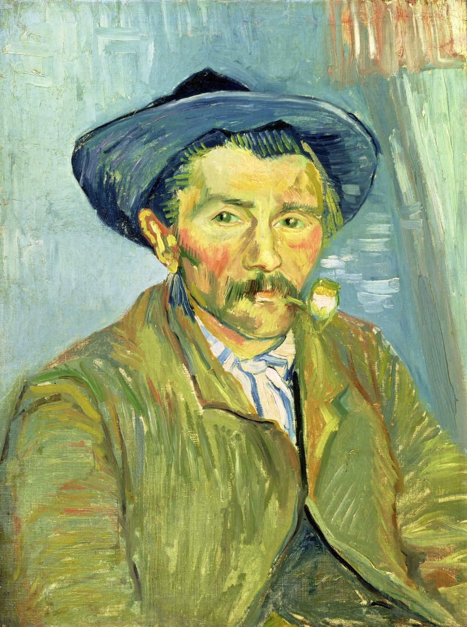 Man som röker av Vincent van Gogh