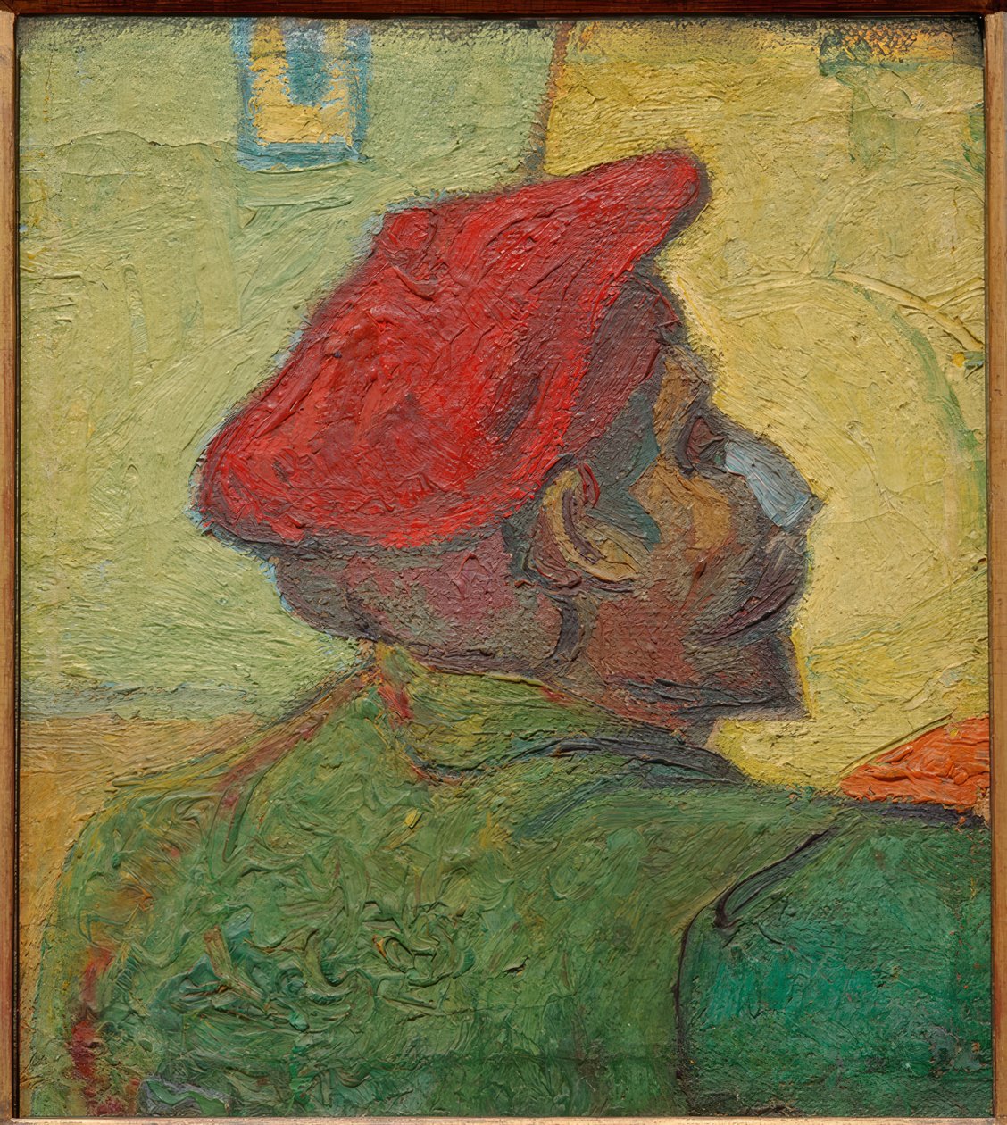 Paul Gauguin (man med röd mössa) av Vincent van Gogh