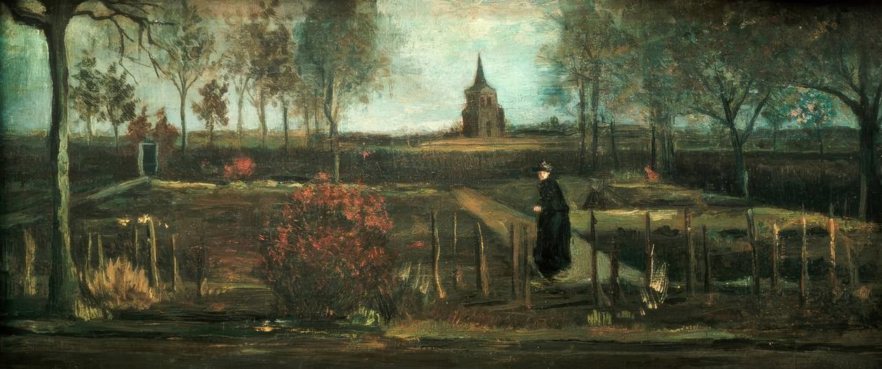 Sockenträdgård av Vincent van Gogh