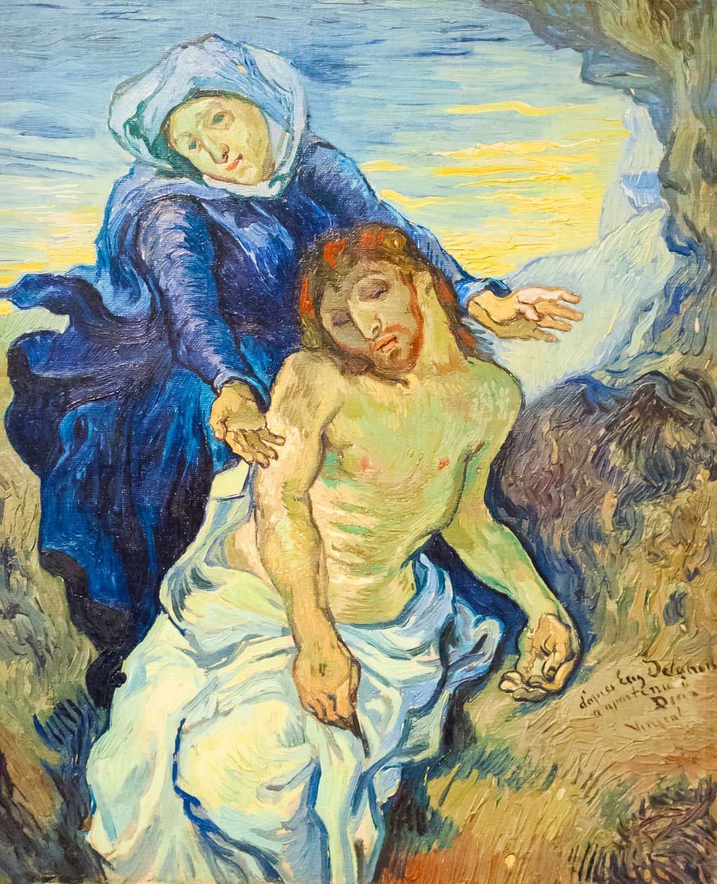 Pieta av Vincent van Gogh