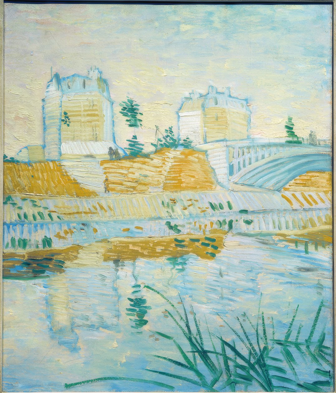 Clichy Bridge av Vincent van Gogh