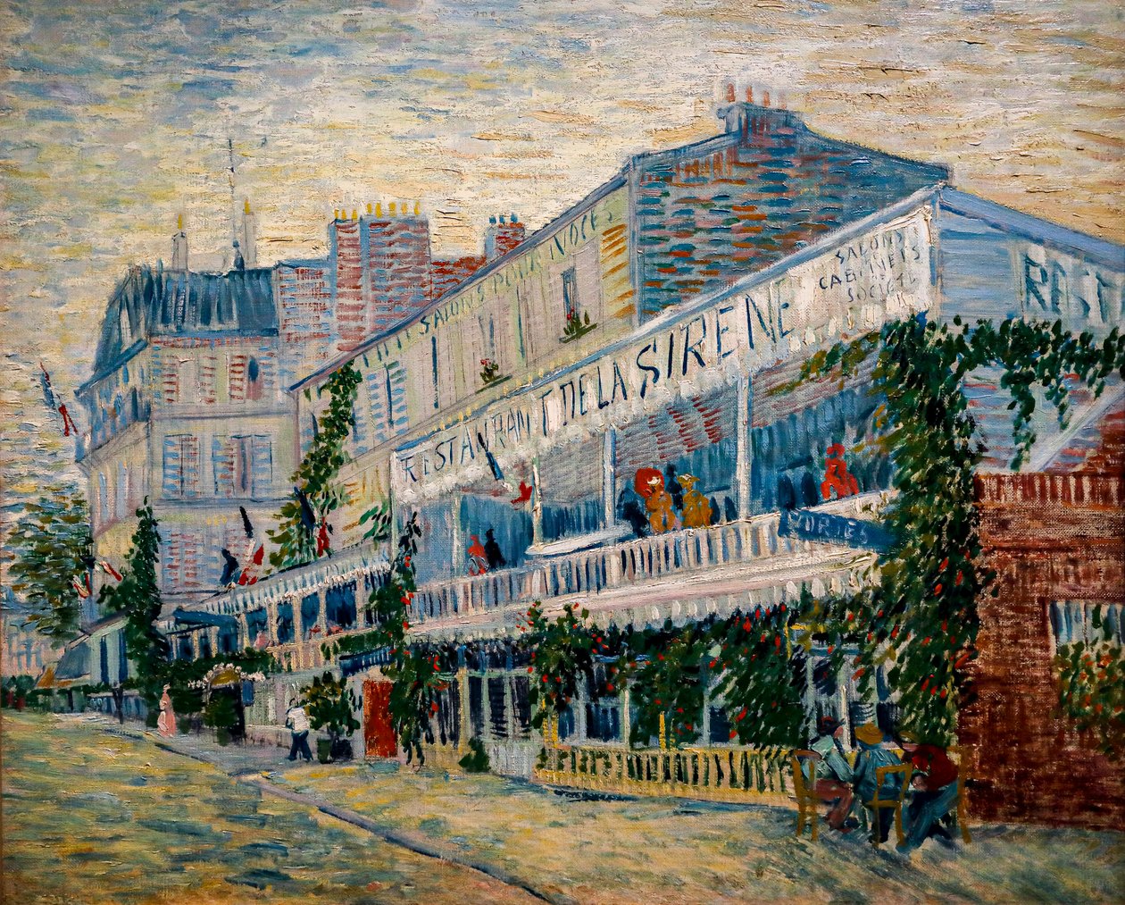 Mermaid restaurang av Vincent van Gogh
