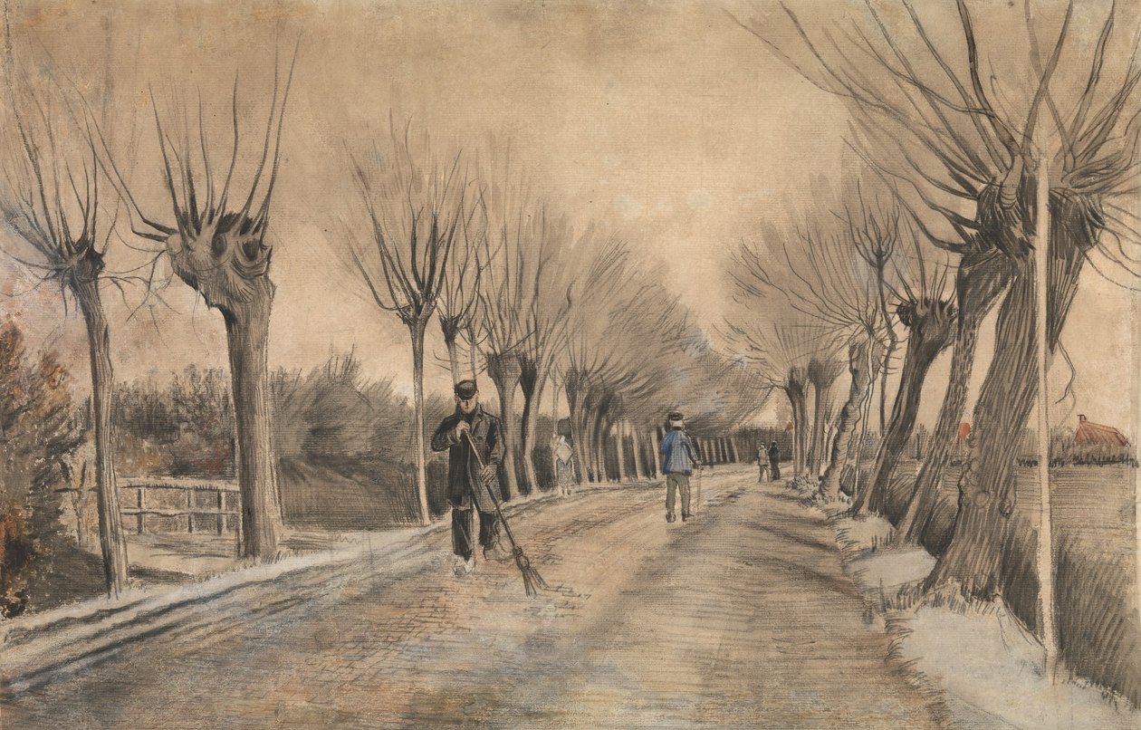 Vägen i Etten, 1881. av Vincent van Gogh