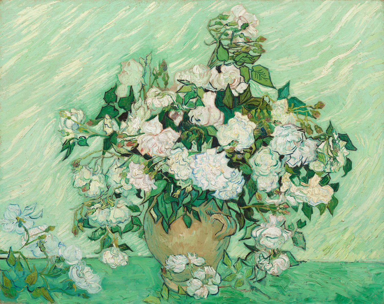 Rosor, 1890. av Vincent van Gogh