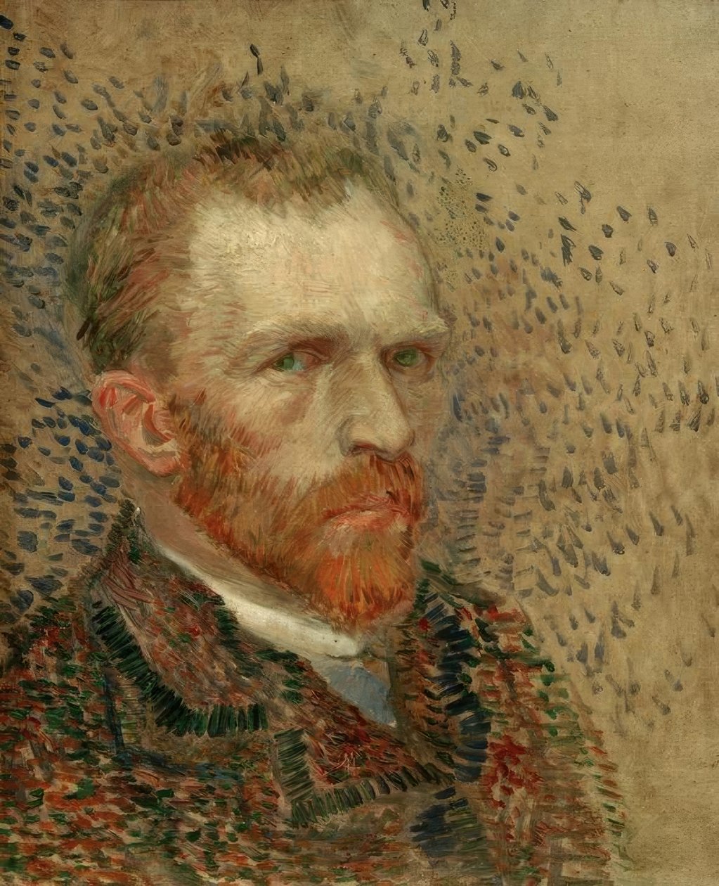 Självporträtt av Vincent van Gogh