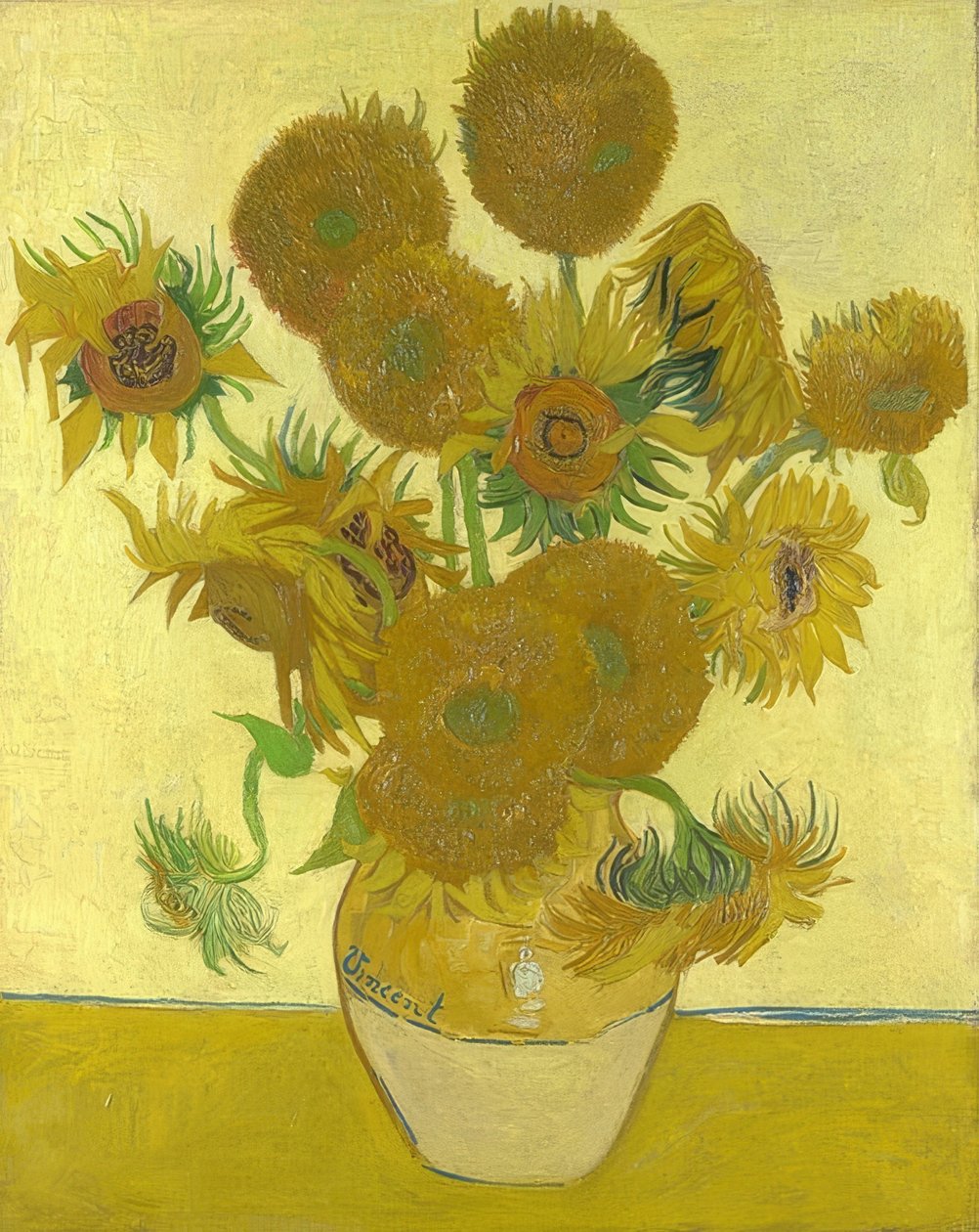 Solrosor. 1888 av Vincent van Gogh