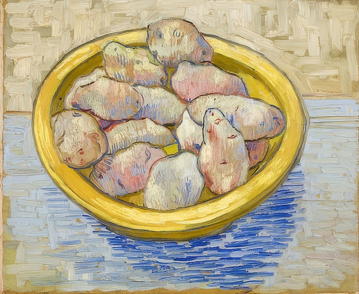 Stilleben med potatis. 1888 av Vincent van Gogh
