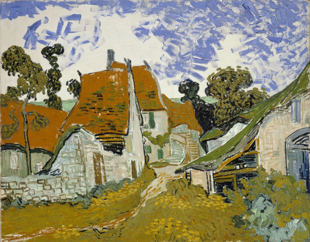 Gata i Auvers-sur-Oise av Vincent van Gogh