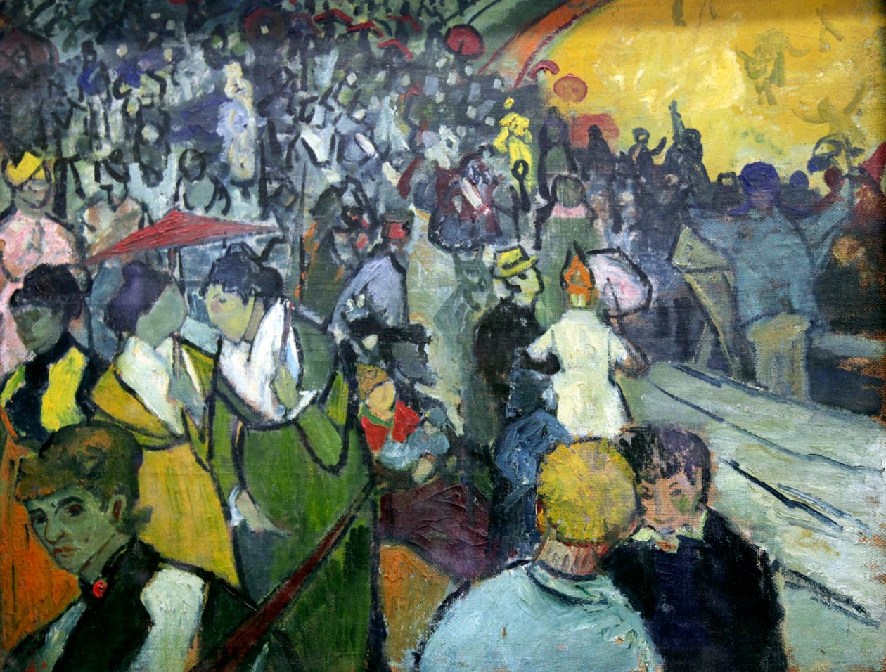 "Arena i Arles", 1888. av Vincent van Gogh