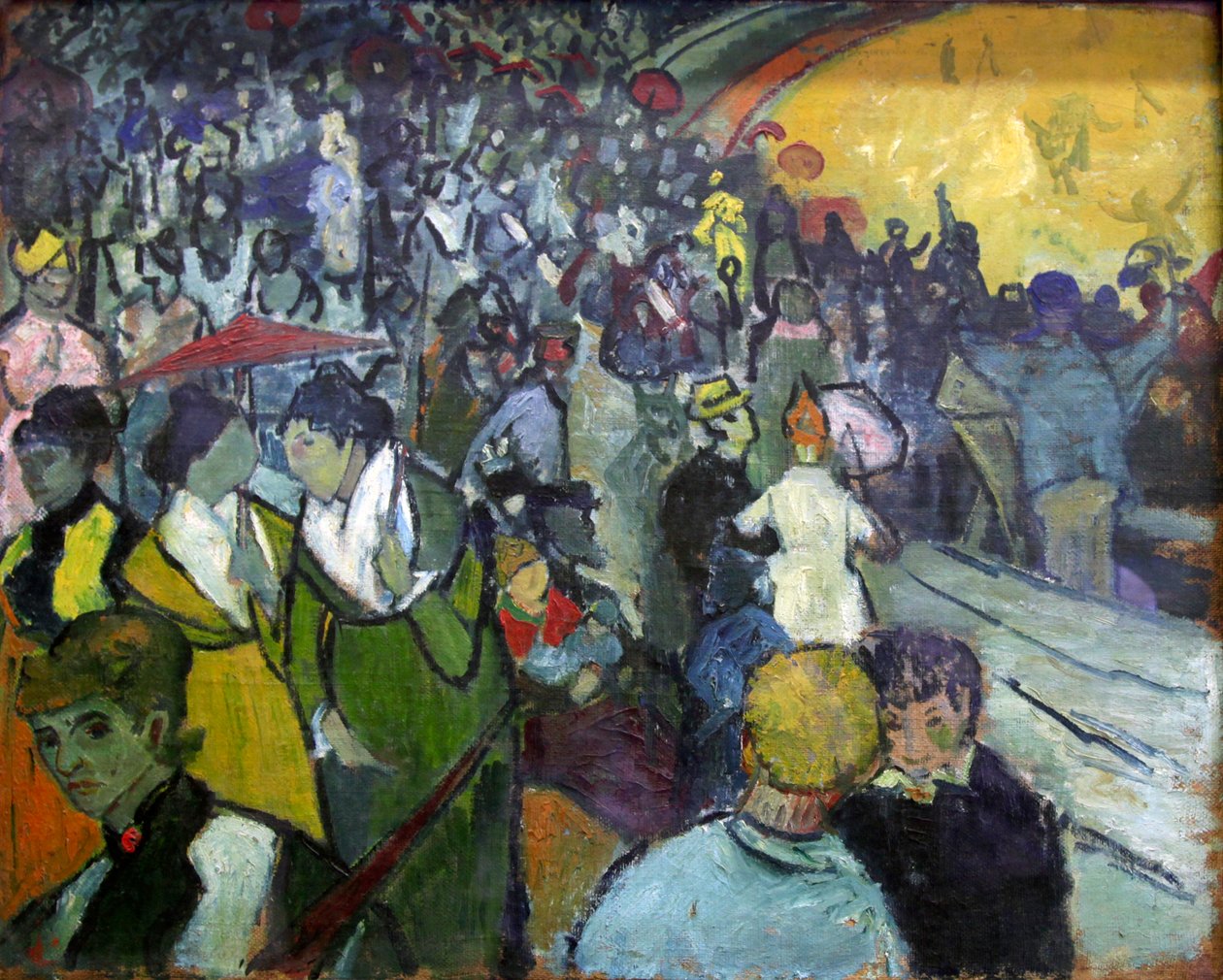 "Arena i Arles", 1888. av Vincent van Gogh