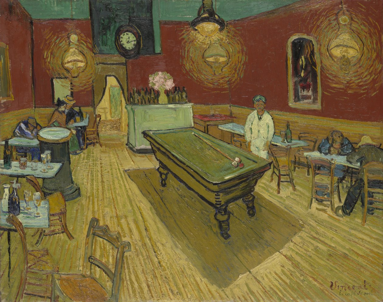 Nattcaféet av Vincent van Gogh
