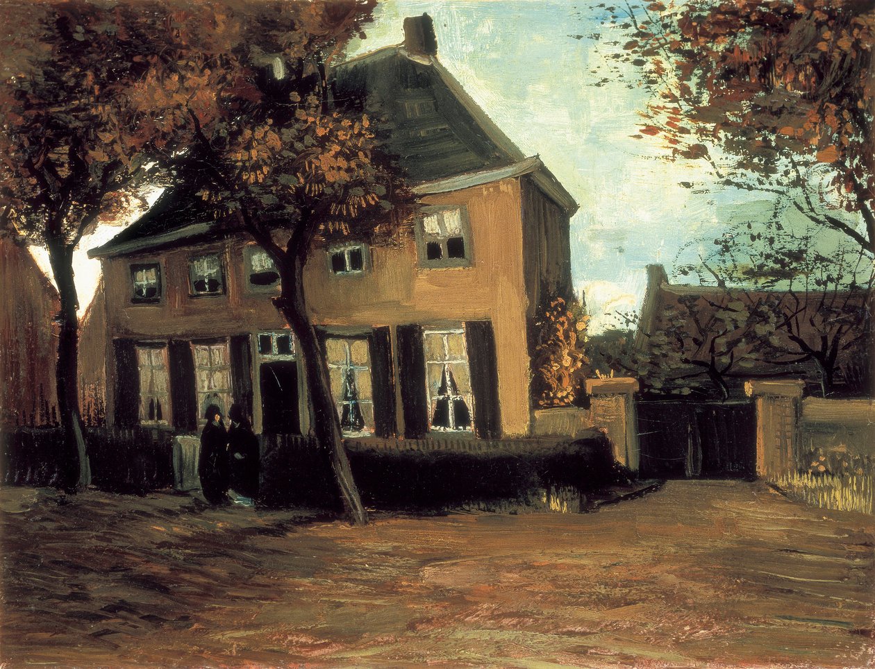 Församlingshuset i Nuenen av Vincent van Gogh