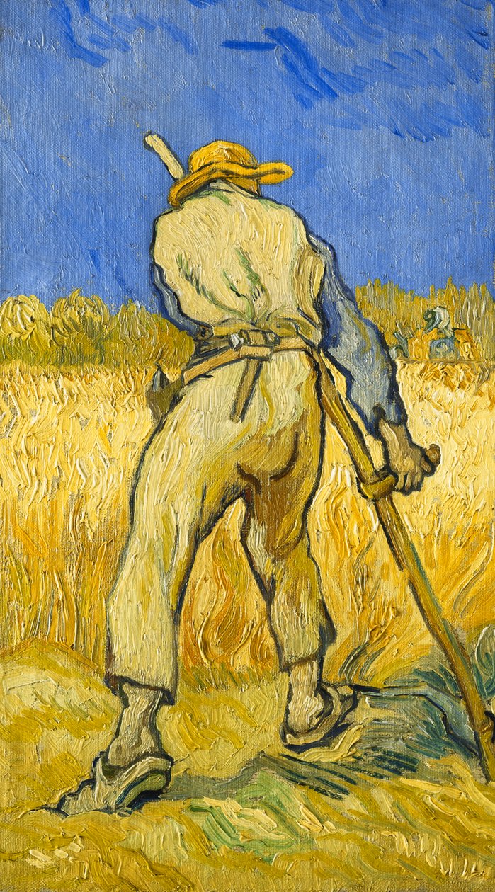 The Reaper; Skördaren, 1889 av Vincent van Gogh