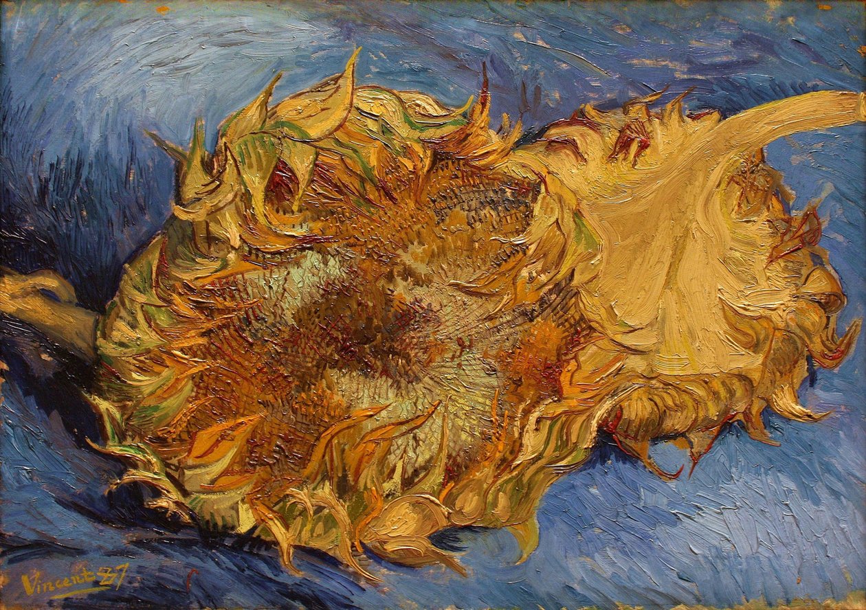Solrosorna, 1887 av Vincent van Gogh