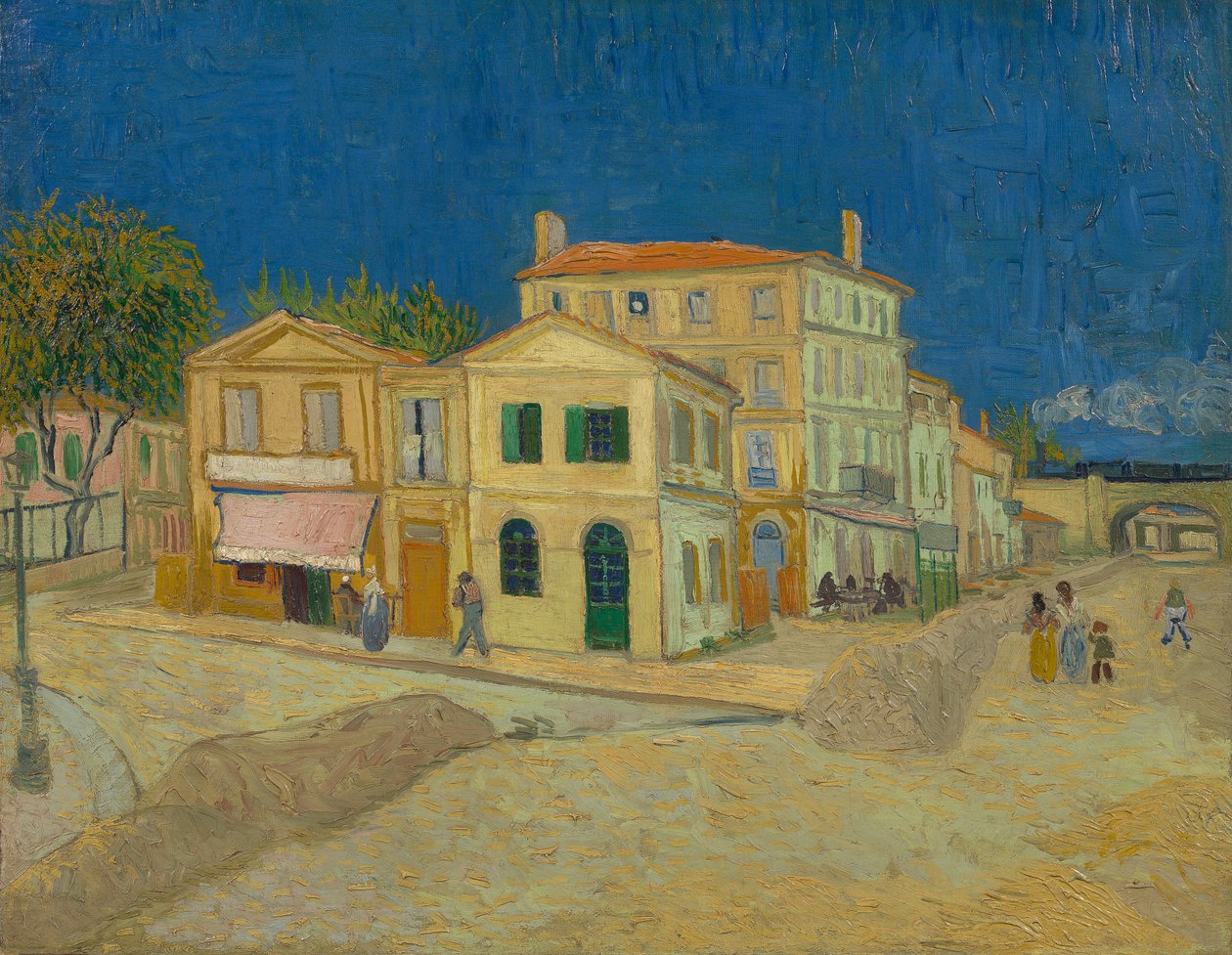 Det gula huset av Vincent van Gogh