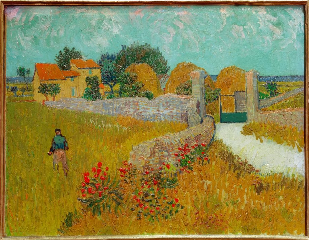 En Mas de Provence av Vincent van Gogh
