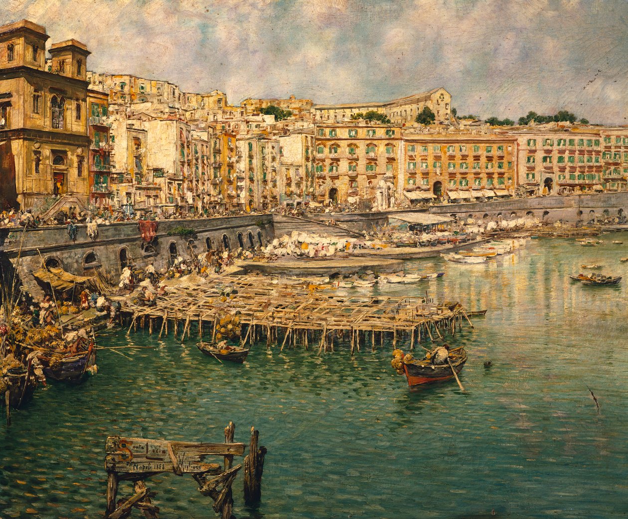 Saint Lucia i Neapel av Vincenzo Migliaro