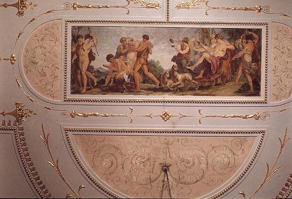 Pompeianskt musikrumstak av Vincenzo Valdre