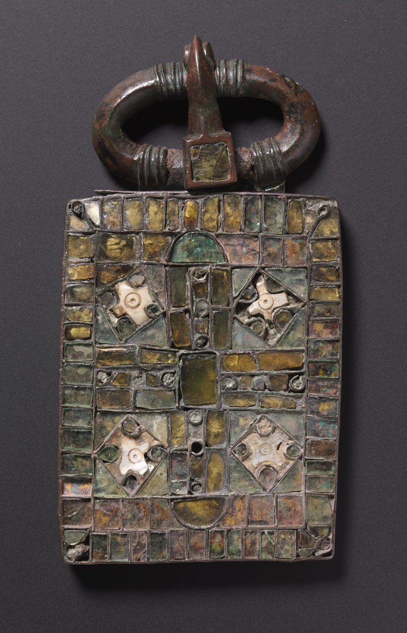 Bältesspänne, c.525-560 av Visigothic