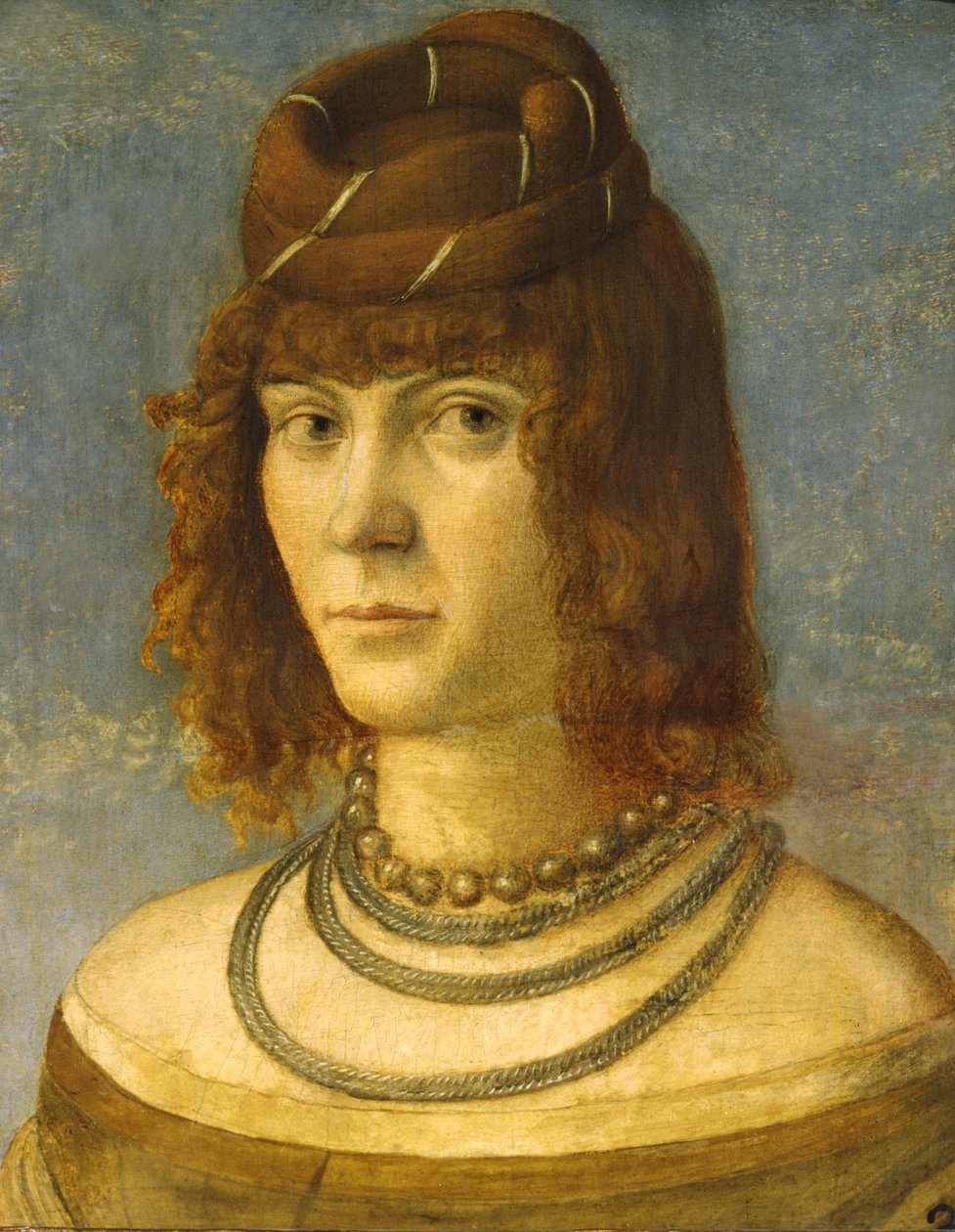 Kurtisan, ca 1526 av Vittore Carpaccio