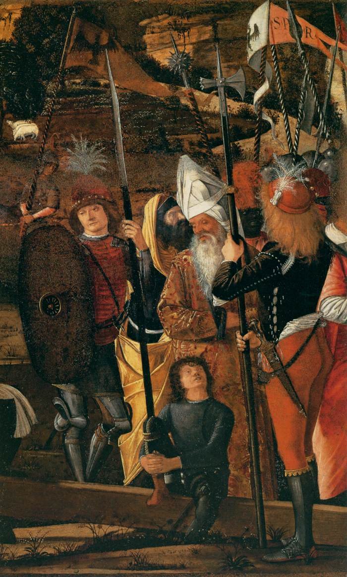 Gruppo di soldati av Vittore Carpaccio