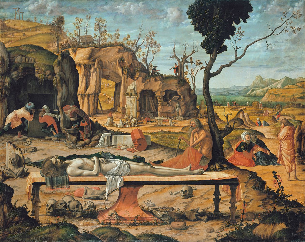 Förberedelse av Christs Tomb av Vittore Carpaccio