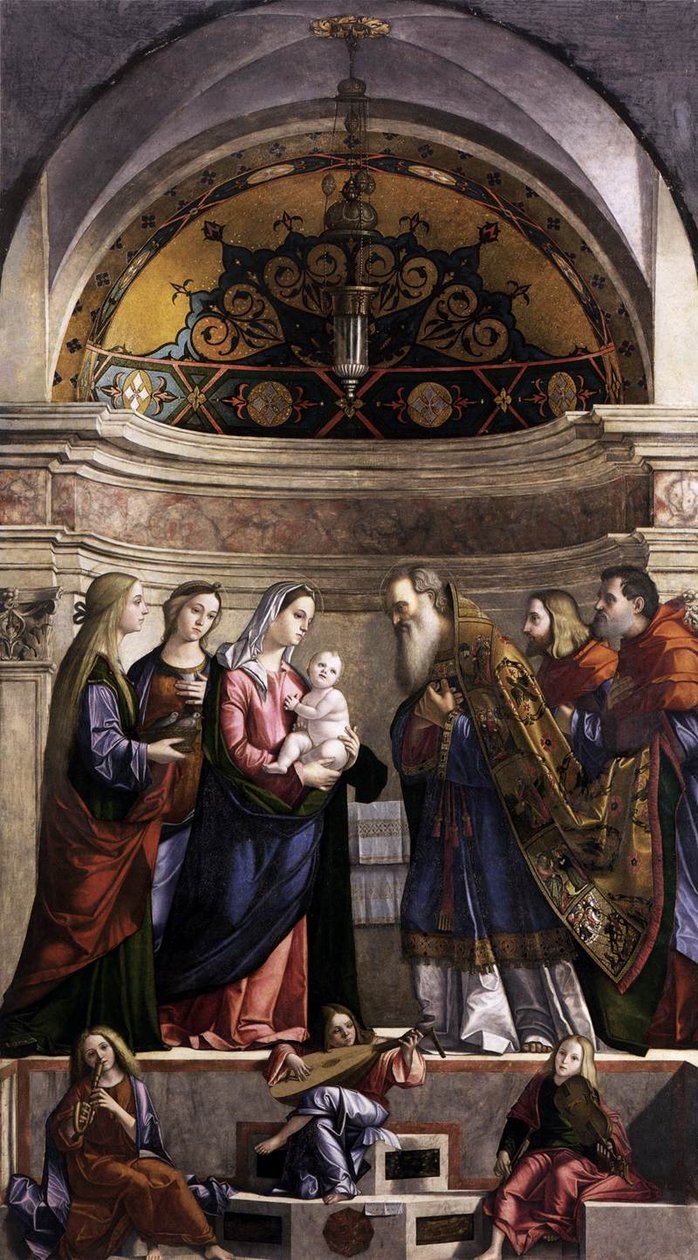 Presentation of Jesus in the Temple  av Vittore Carpaccio