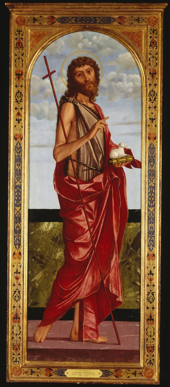 Sankt Johannes Döparen av Vittore Carpaccio