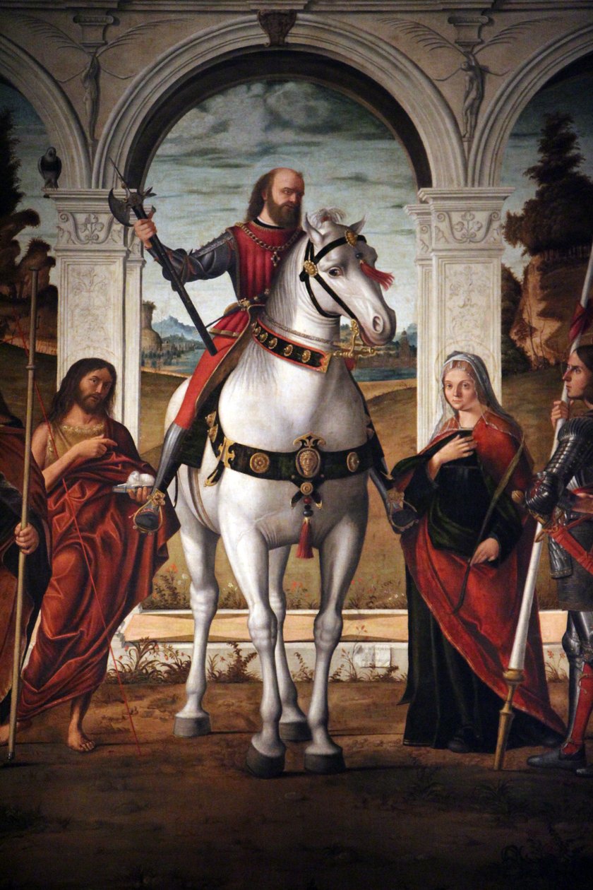 San vitale a cavallo av Vittore Carpaccio