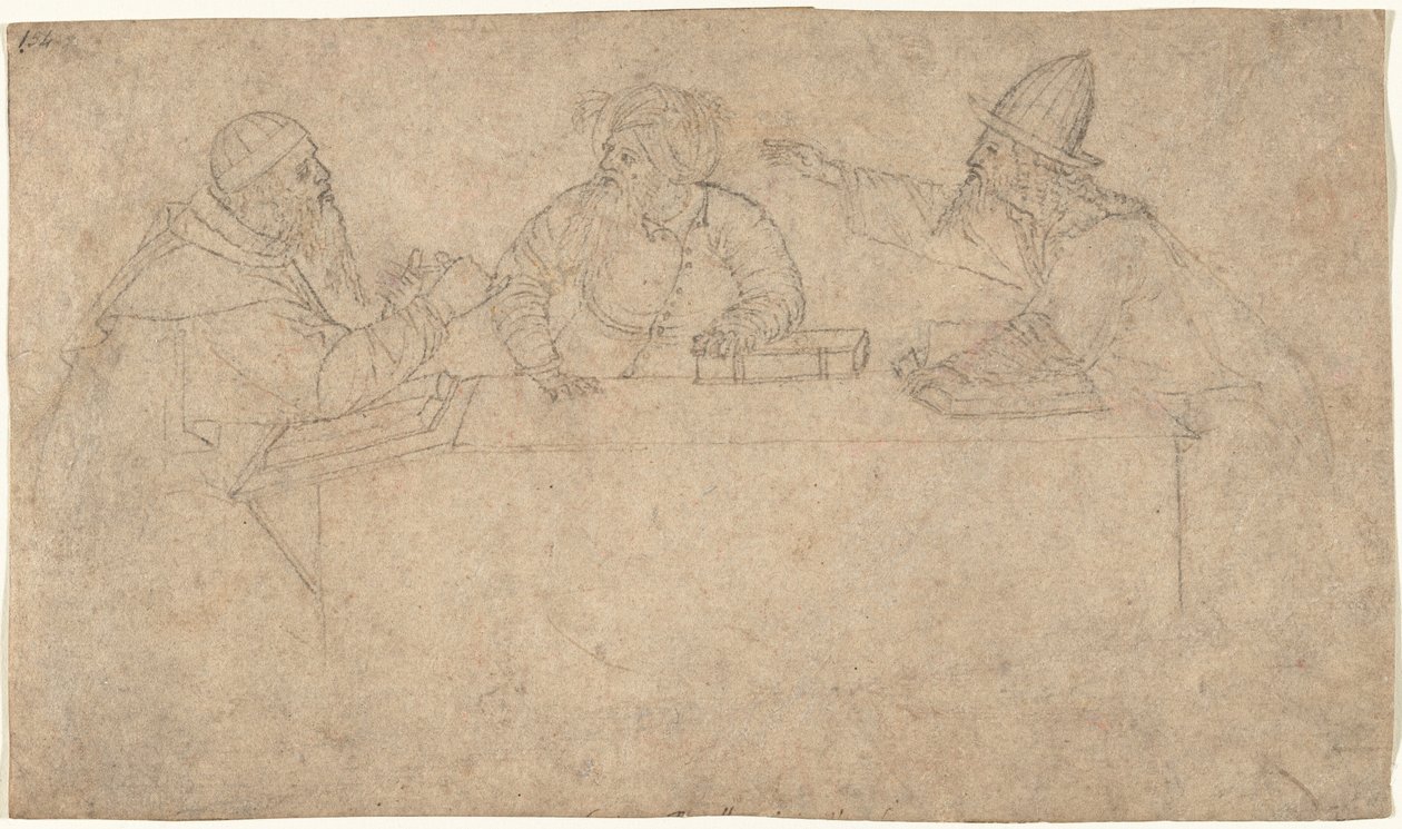 Tre filosofer av Vittore Carpaccio