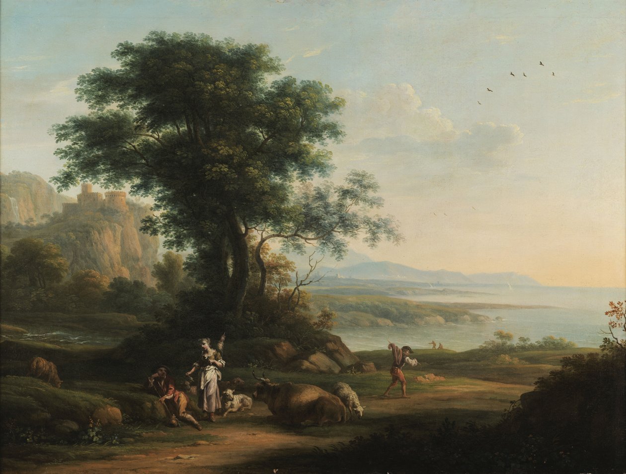 Pastoral scen av Vittorio Amedeo Cignaroli