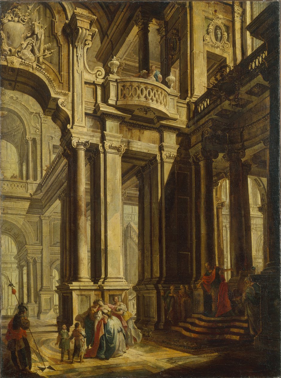 Ester före Ahasveros av Vittorio Maria Bigari