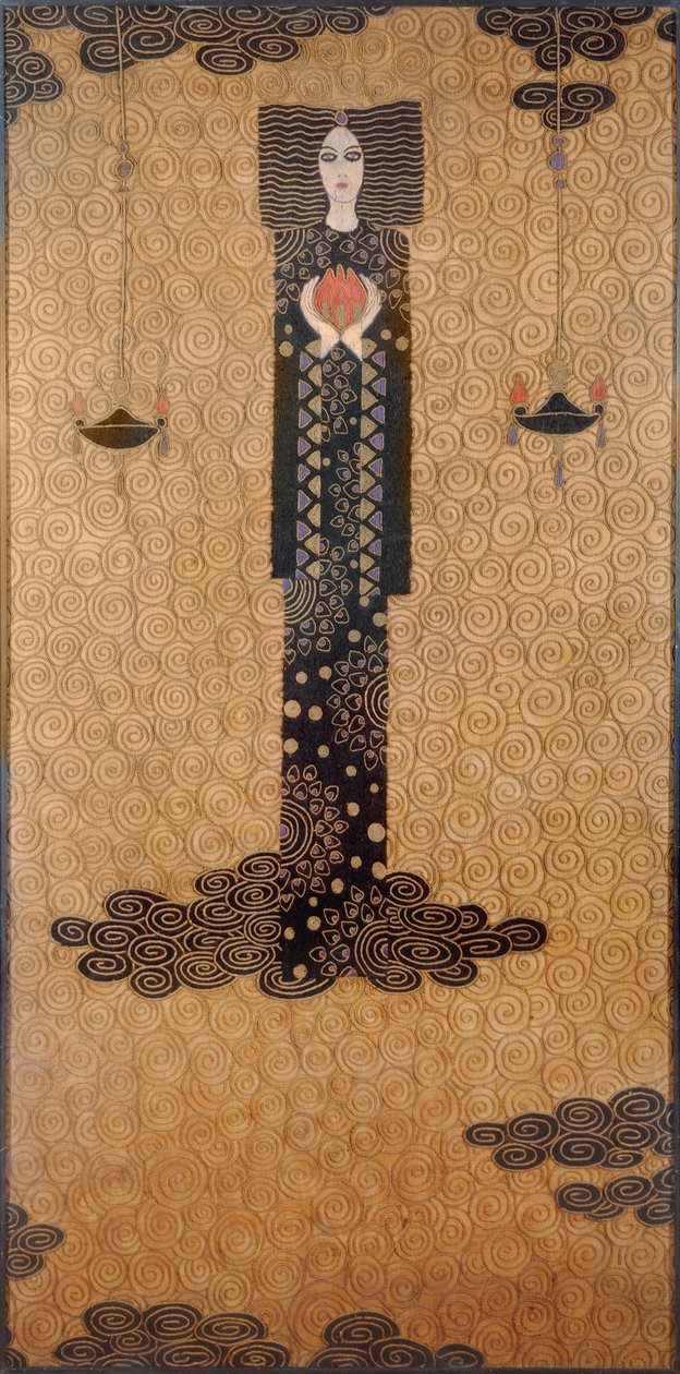 Prinsessan av Fuoco (gobeläng) av Vittorio Zecchin