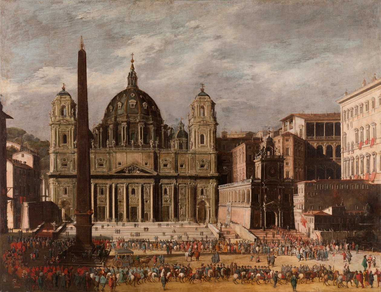 St Peter´s, Rome av Viviano Codazzi
