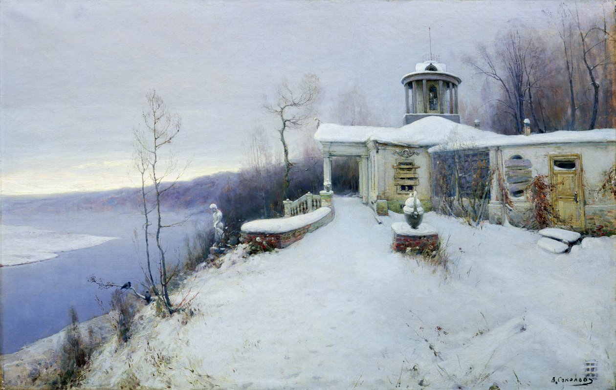 En öde herrgård av Vladimir Pavlovich Solokov