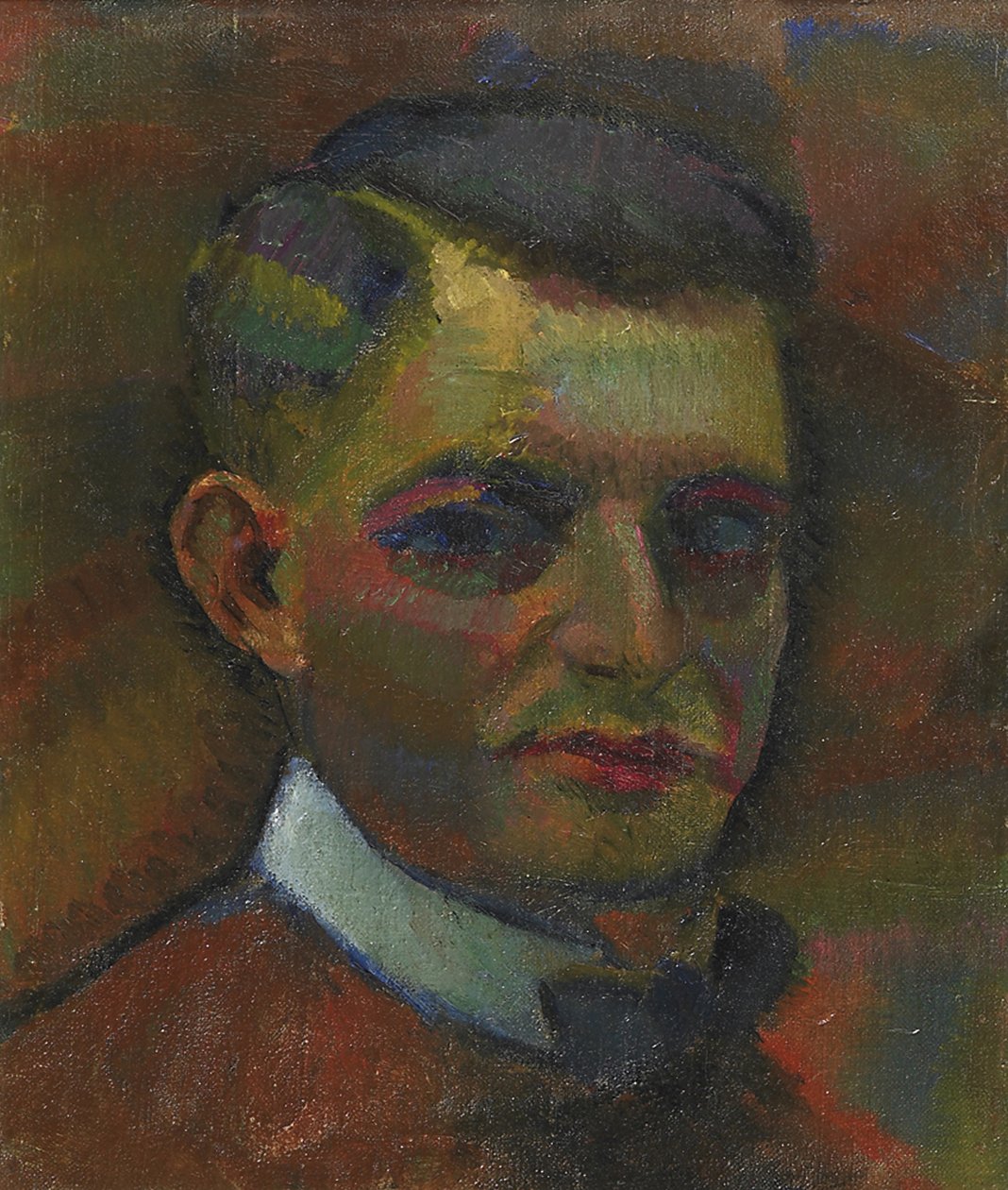 Självporträtt av Daniel Vladimir Baranoff Rossine