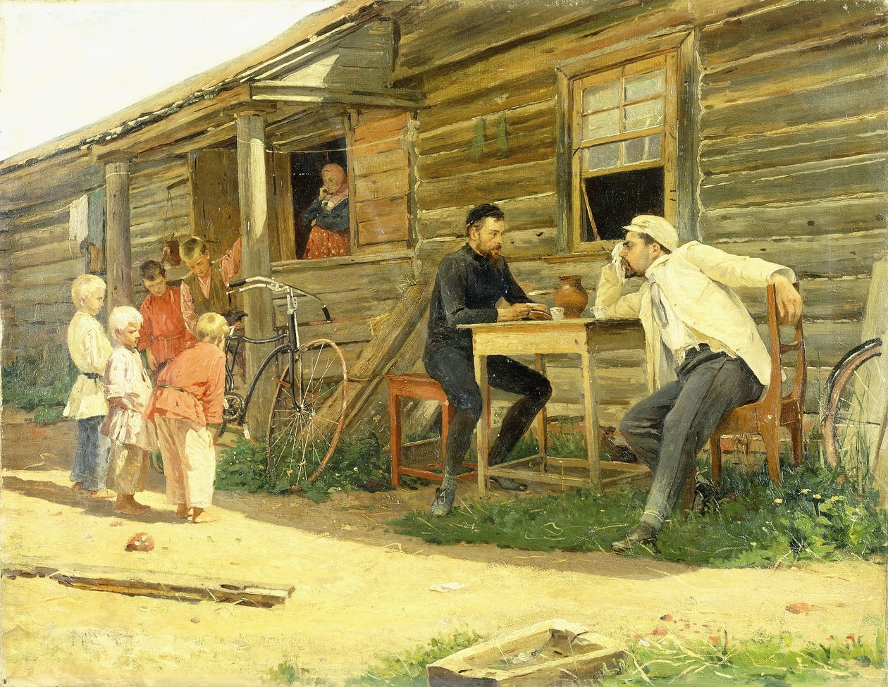 Cykeln av Vladimir Egorovic Makovsky