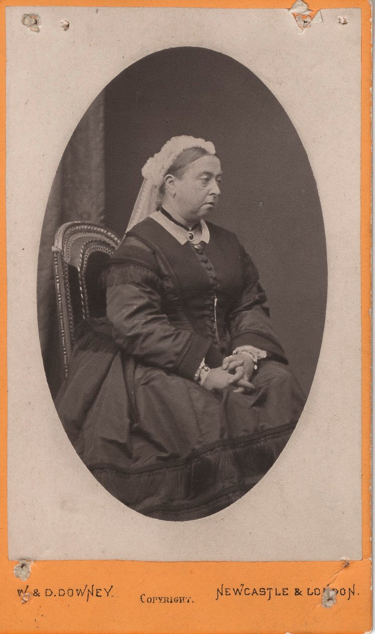Drottning Victoria, ca 1875 av William and Daniel Downey