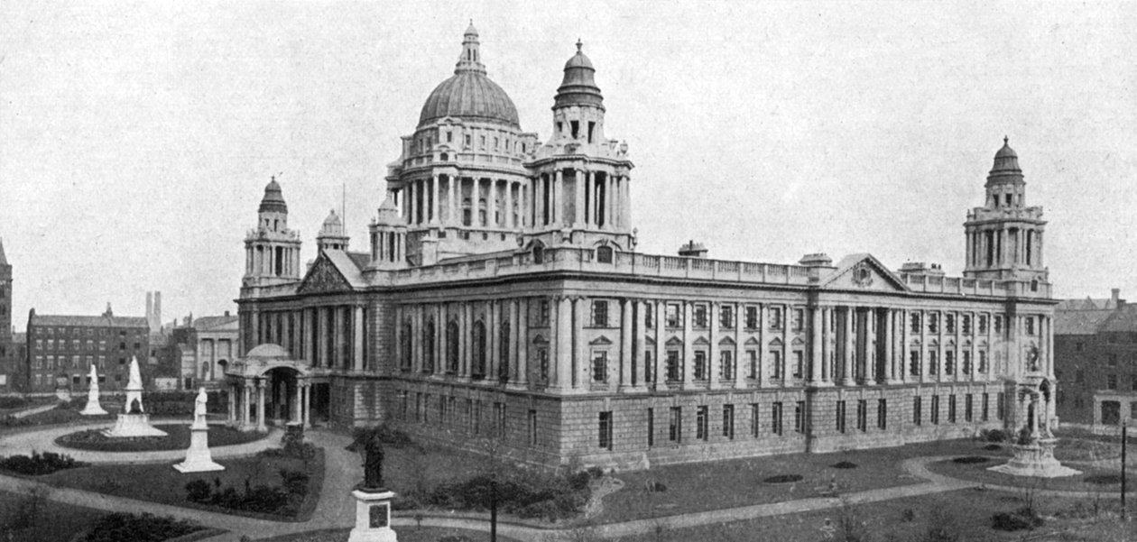 Stadshuset, Belfast, 1924-1926 av WA Green